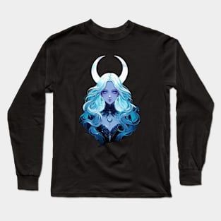 Moon Goddess Long Sleeve T-Shirt